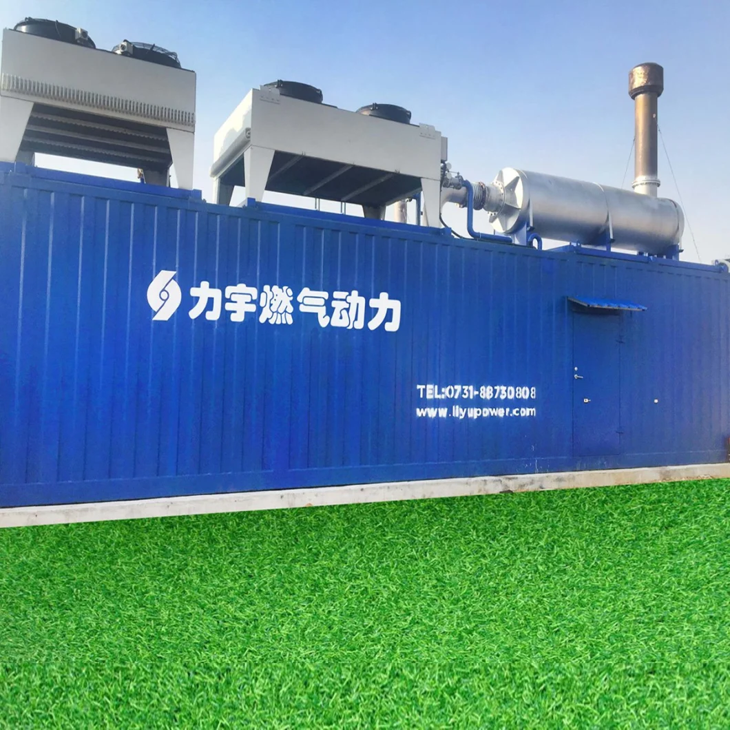 China Liyu New Energy 1.5MW Sewage/Kitchen Waste Biogas Landfil Gas Engine Gas Power Generators