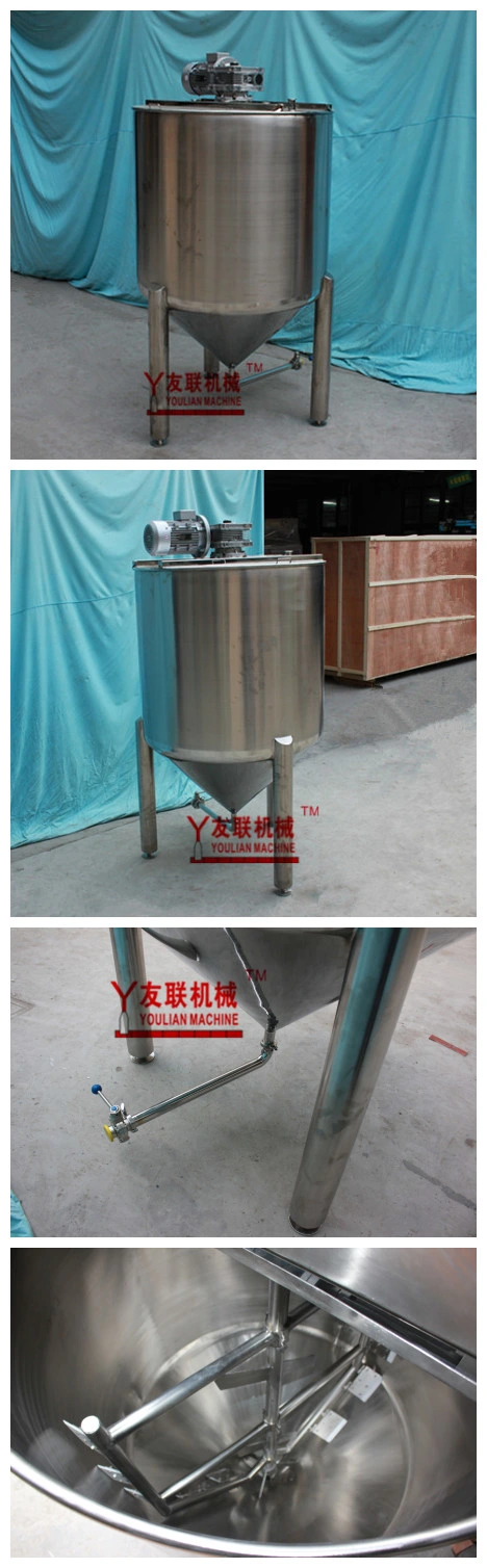 Yl-1000 Mixing Agitator Tank (1000L) Be Connected with Filling Machine