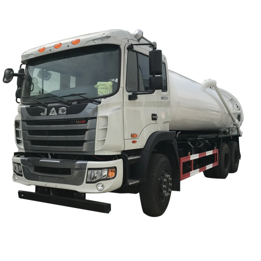 Good Quality 16m3 18m3 Sewage Tanker Truck Vacuum Sewage Truck Sludge Tank