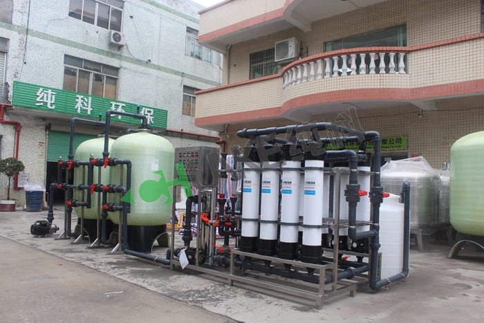 Ultrafiltration River Treatment Water Filtration System 10t UF RO Wastewater Treatment System