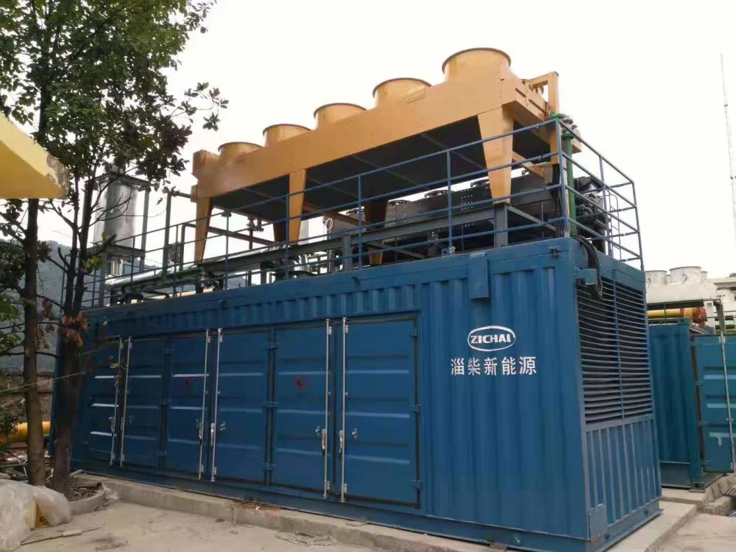 120kw Farm Animal Waste Biogas Generator Power Plant/ Biomass Generator/ Methane Gas Generator Price