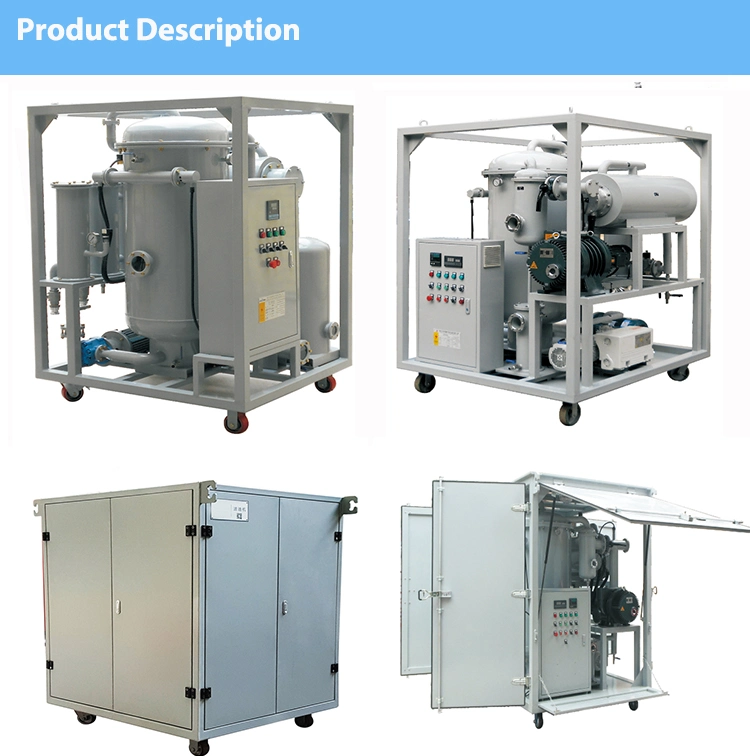 Lubricant Oil Filter Machine Desulfurization Oil Purifier