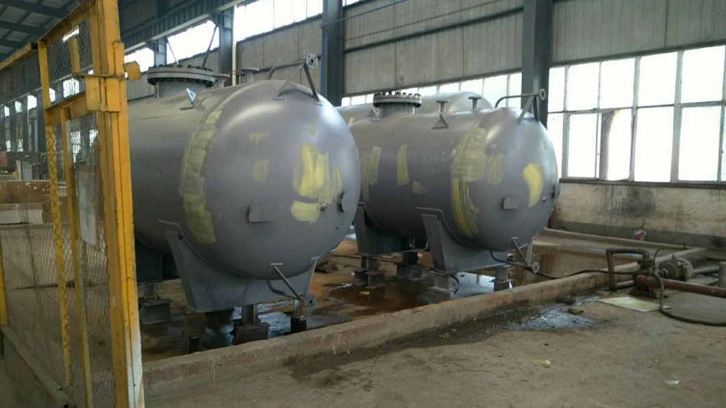 Liquified Petroleum Propane Gas Storage Tank 20ton 50m3 LPG Gas Tank for Zimbabwe