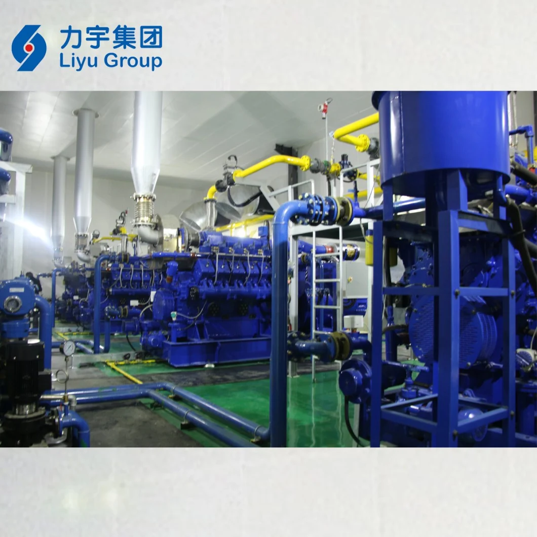 Liyu New Energy 1.5MW 400V Sewage Treatment Plant Biogas Landfil Gas Power Generators Set