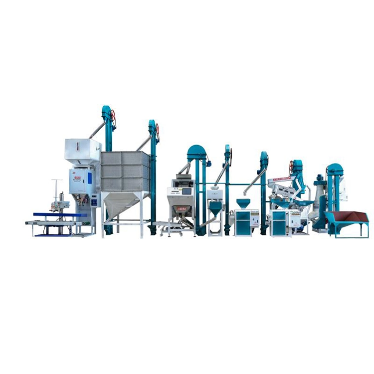 Latest Technology Gravity Sieve Self-Feeding Rice Mill for Machinery Industry