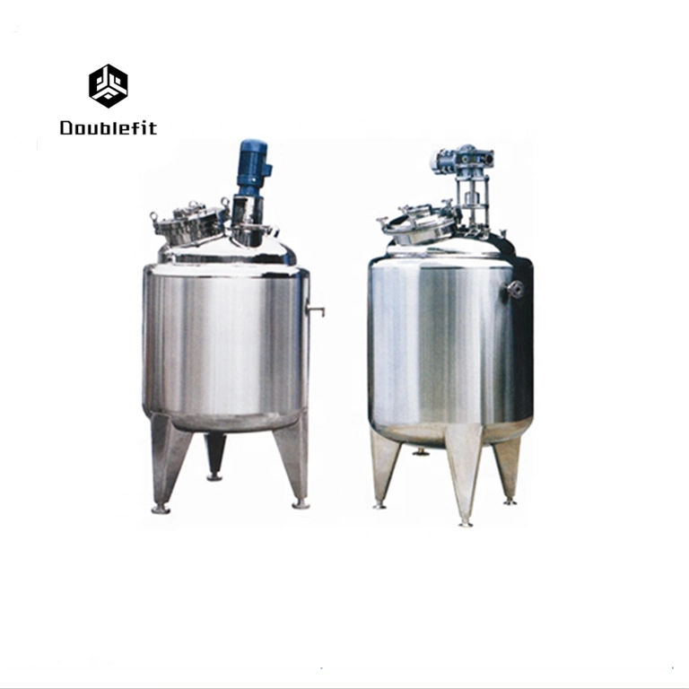 Pressure Vessel Glass Lined Reactor Chemical Reaction Tank with Agitator for Sales