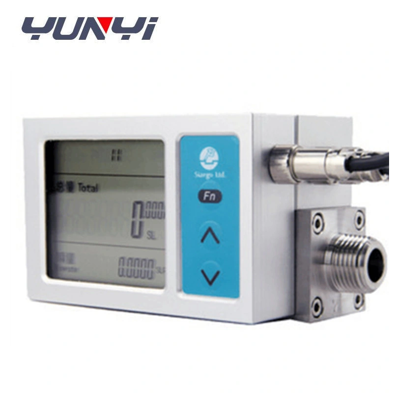 Hygienic Stainless Steel Body Gas Flow Meter for Oxygen Metering Mf5600 Series