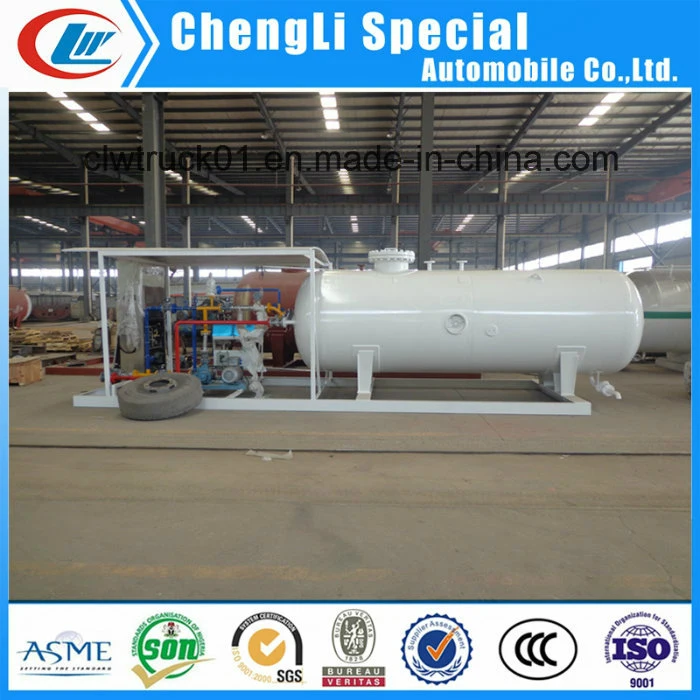 20cbm Skid Mounted LPG Tankers 20m3 LPG Skid Station