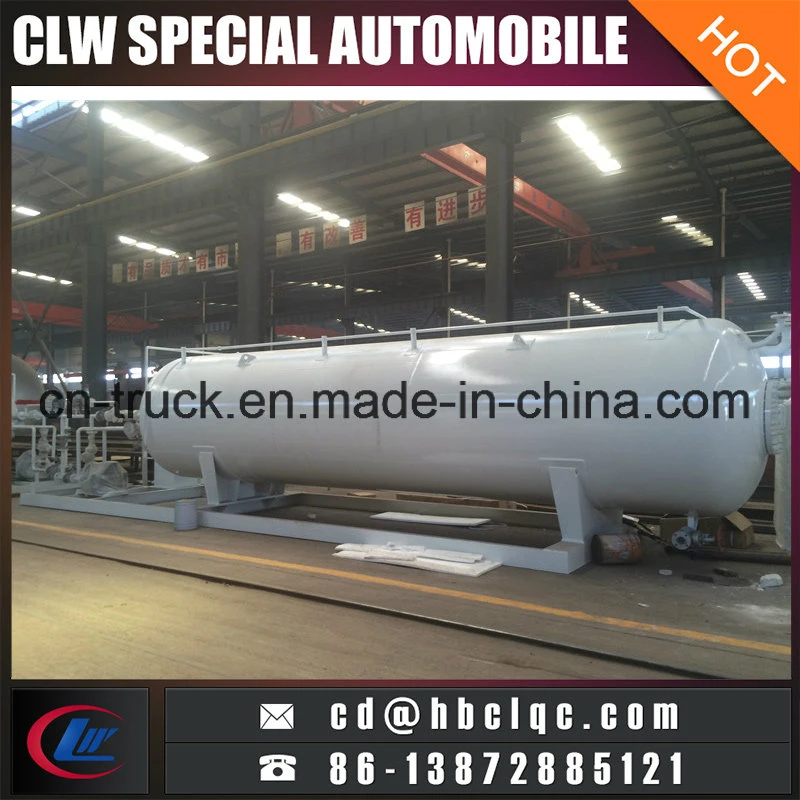 China Make Mobile 20000liters 8ton LPG Skid-Mounted Plant