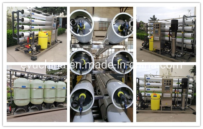 Skid Mounted Swro Portable Desalination Water Plant with UV Sterilize