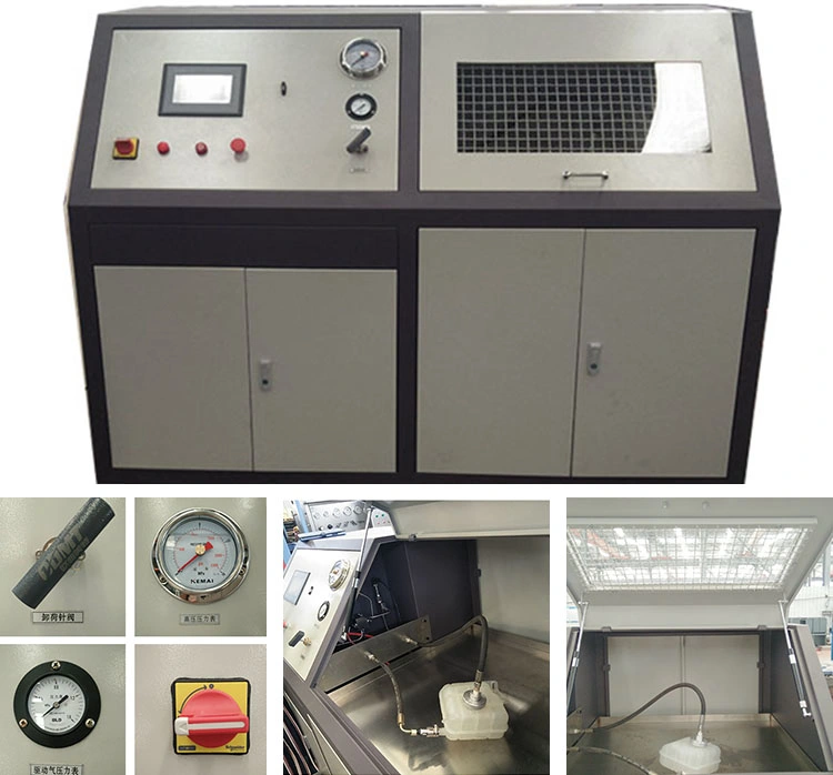 Oil and Gas Wellhead Pneumatic Pressure Test Bench