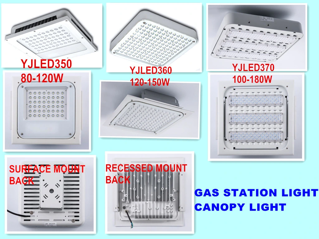 150W LED Canopy Light for Gas Station Petrol Station Metro Station Warehouse Factory