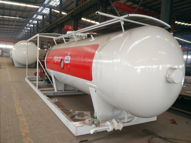 New Design 20000L Cooking Gas Filling Skid Propane Gas Tank Filling Station for LPG Cylinder Filling