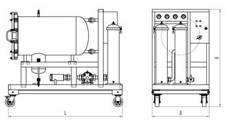 Remove Water Oil Machine Coalescing Separating Used Oil Dehydration Purifier