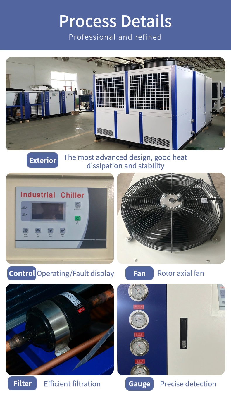 40HP Air Cooler Industrial Water Glycol Chiller Unit Price