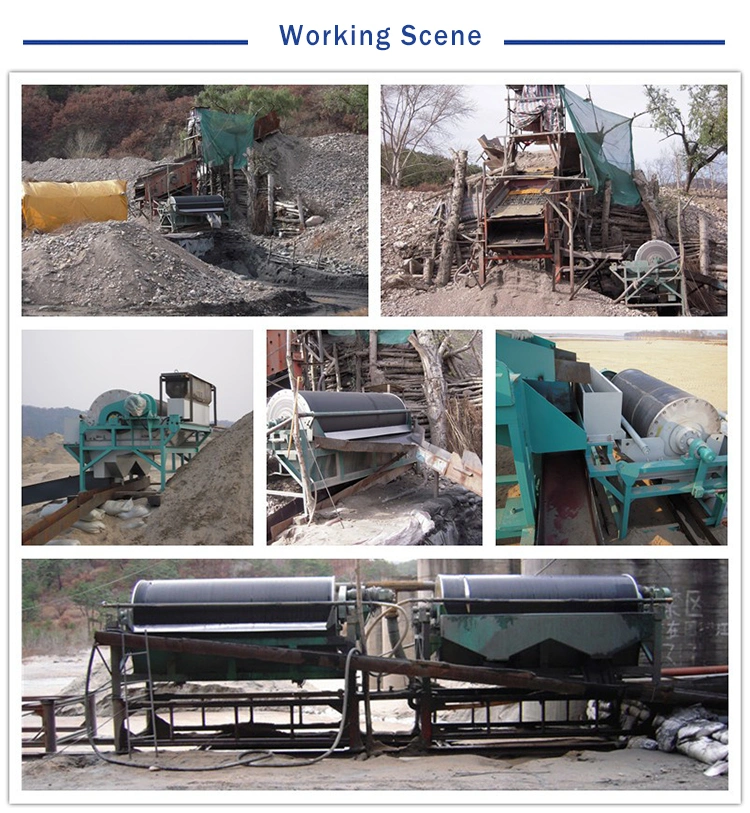 Preferential Price River Sand Magnetic Separator-Hesha Permanent Magnet Drum Magnetic Separator-Large Magnetic Separator Manufacturer