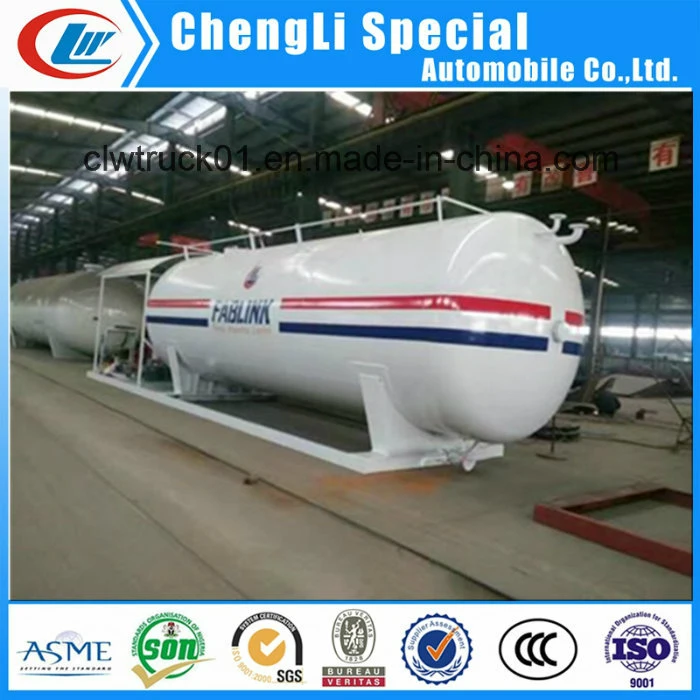 20cbm Skid Mounted LPG Tankers 20m3 LPG Skid Station