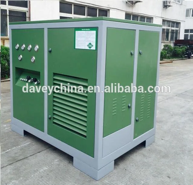 gas filling station,CNG compressor 100Nm3/h, 2mpa, air cooling