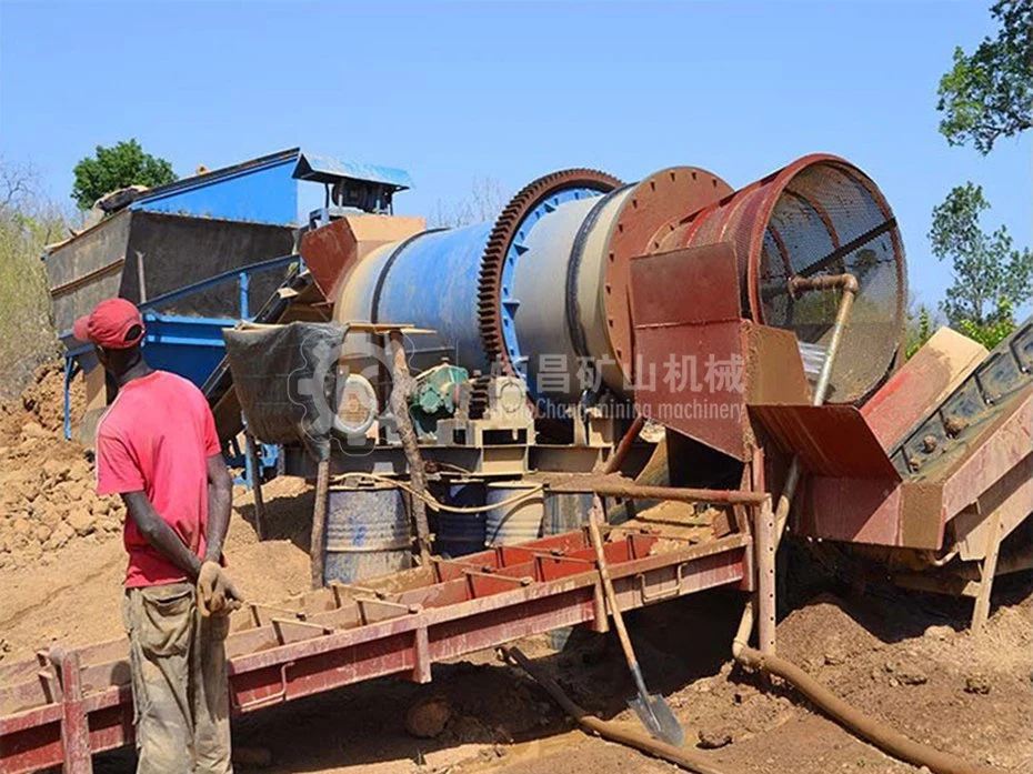 Small Gold Ore Processing Plant Placer Gold Separator Equipment Alluvial Gold Washing Plant