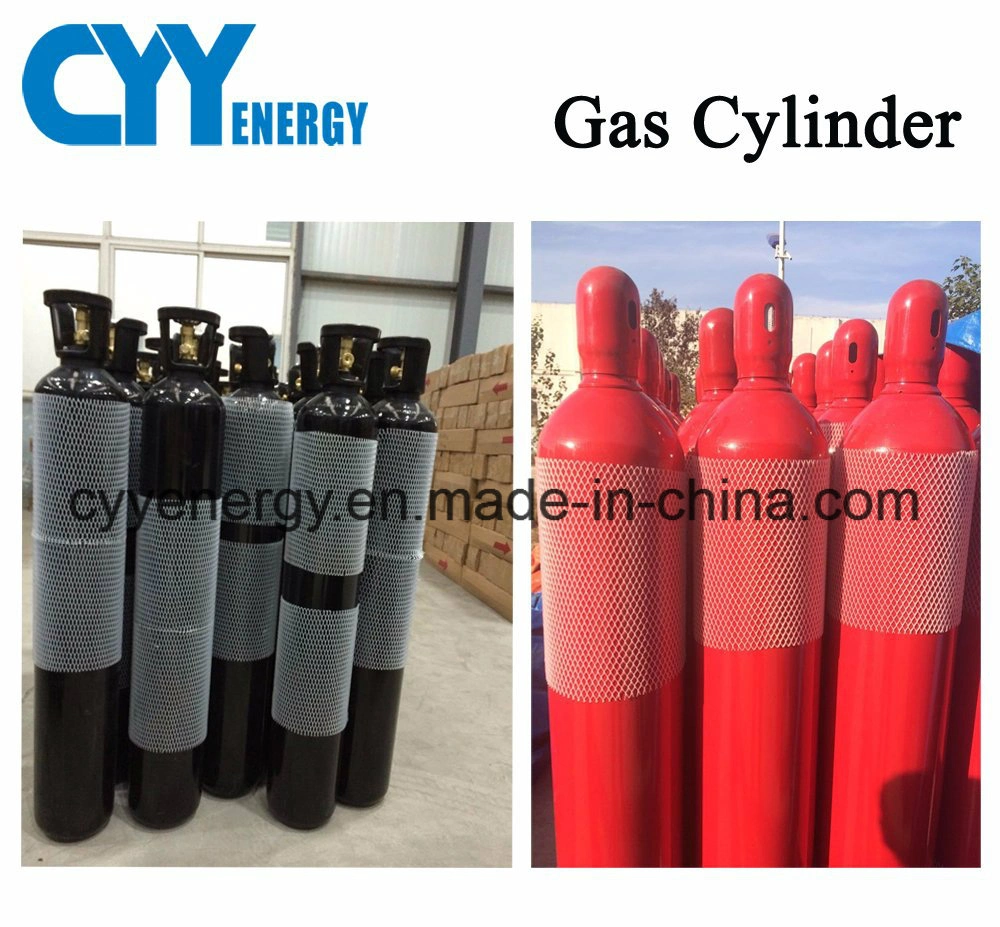 High Pressure Vessel 10L-68L Seamless Stainless Steel Gas Cylinder with ISO9809-1 Standard
