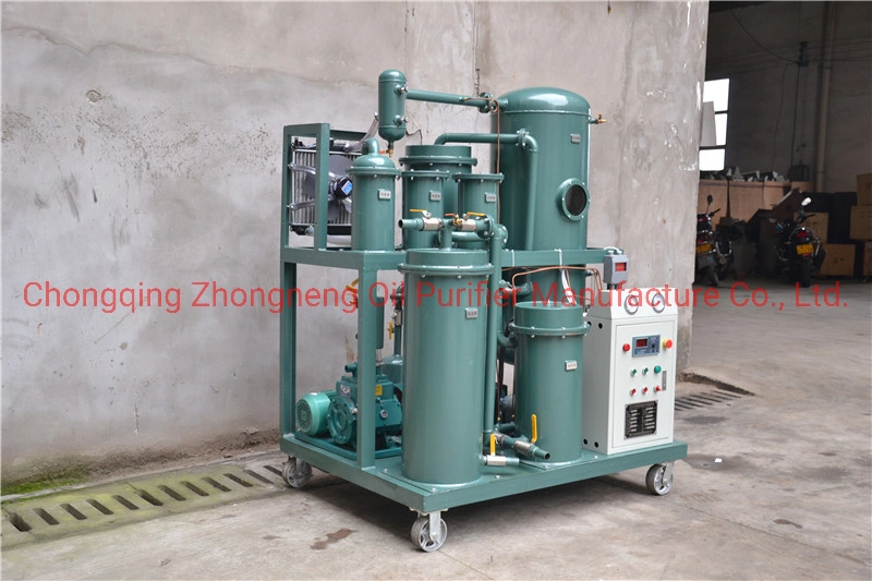 Zhongneng Brand Compressor Oil Dehydration Machine, Used Industrial Oil Filtration Unit