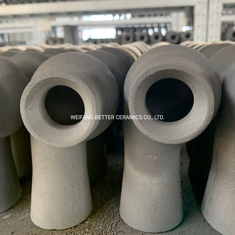 Sintering desulfurization equipment Sisic refractoy ceramic nozzle