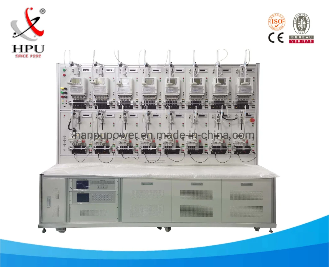 Single Phase and Three Phase Close Link Electricity Meter Test Bench