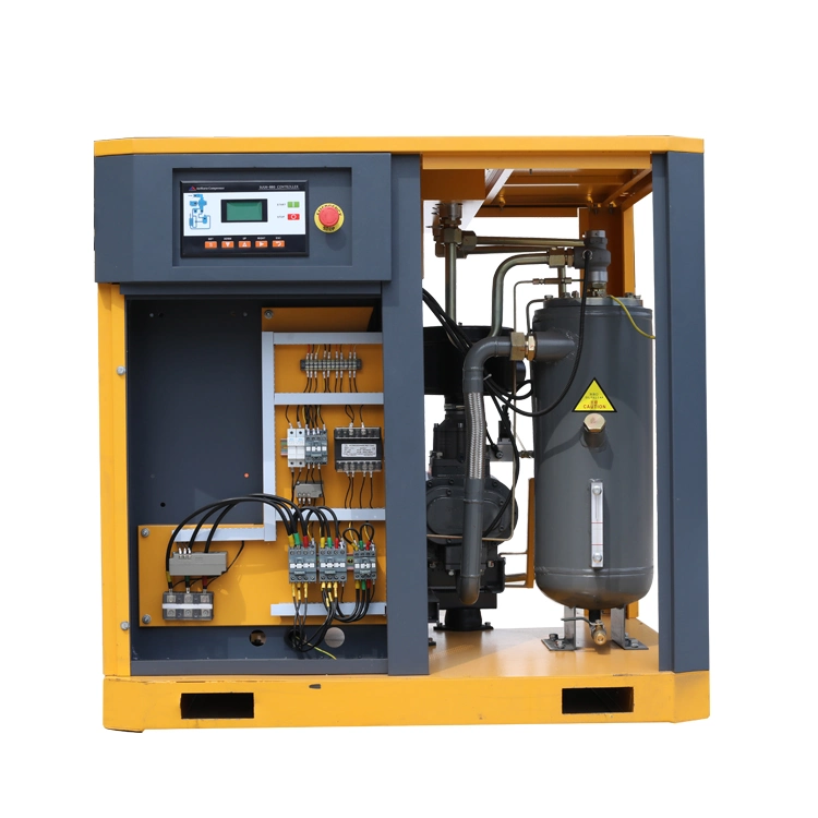 Direct Driven Natural Gas Single Oilless Rotary Screw Air Compressor for Industrial (43.5~217.5 PSI)