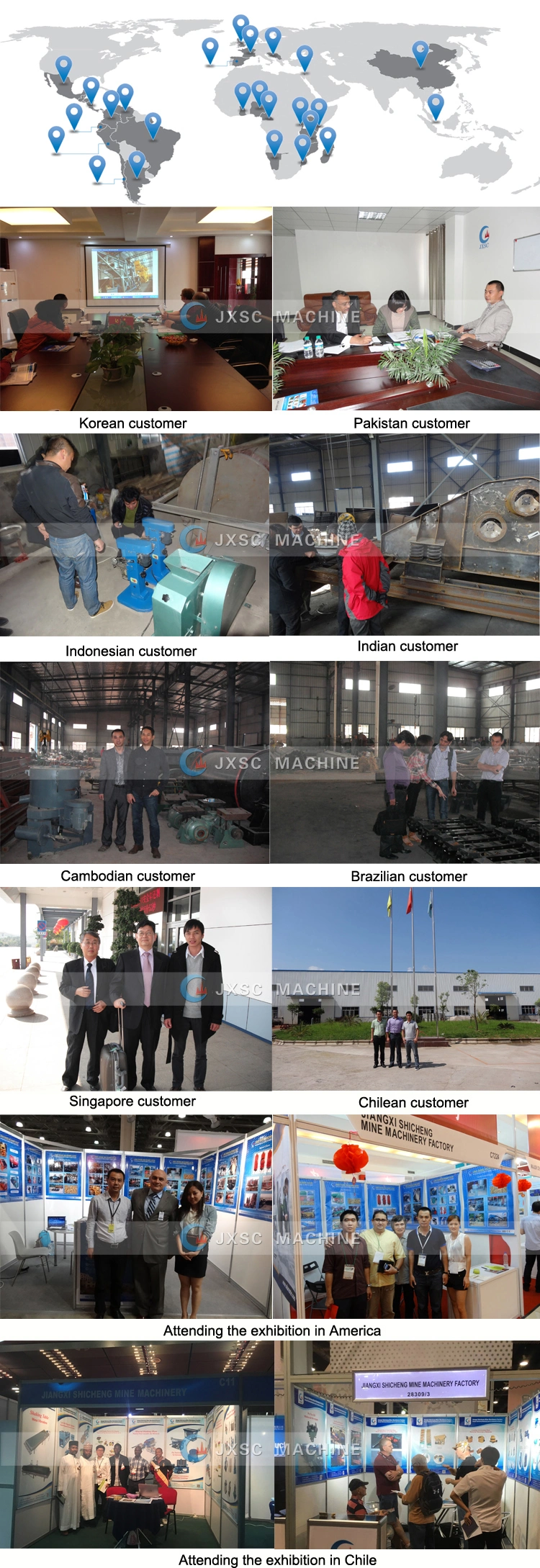 High Efficiency Gravity Separator Machine Mineral Separator Spiral Separator