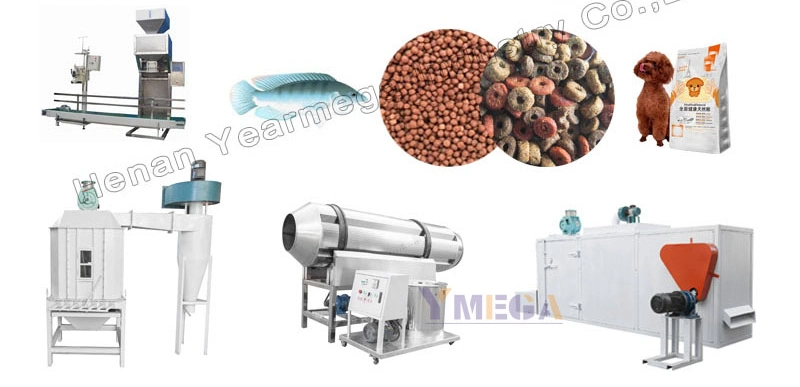 Automatic Production 100-500kg/H Small Fish Feed Plant and Poultry Feed Plant