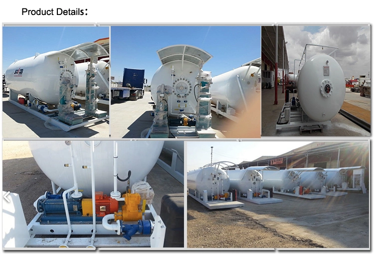 New Design 20000L Cooking Gas Filling Skid Propane Gas Tank Filling Station for LPG Cylinder Filling