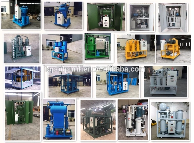 Skid Mounted High Vacuum Insulating Oil Transformer Oil Filter Plant