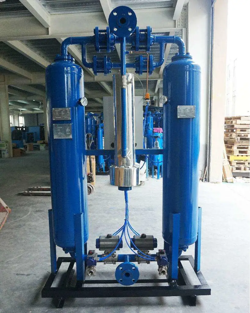 60HP 300cfm Activated Alumina and Molecular Sieve Compressed Air Dryer