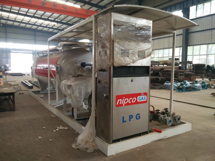 New Design 20000L Cooking Gas Filling Skid Propane Gas Tank Filling Station for LPG Cylinder Filling