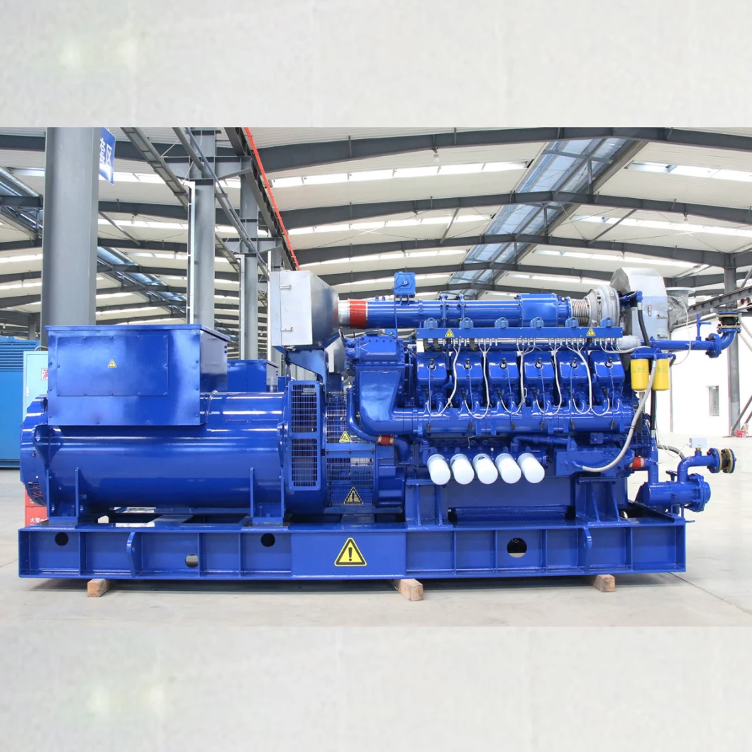 Natural Gas Generator Set Power Station 1500kw Power Hospital Generator Backup Power/ Containerized
