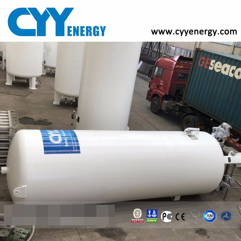 Large Size 1.6MPa Lox Lin Lar LNG Lco2 Cryogenic Liquid Storage Tank