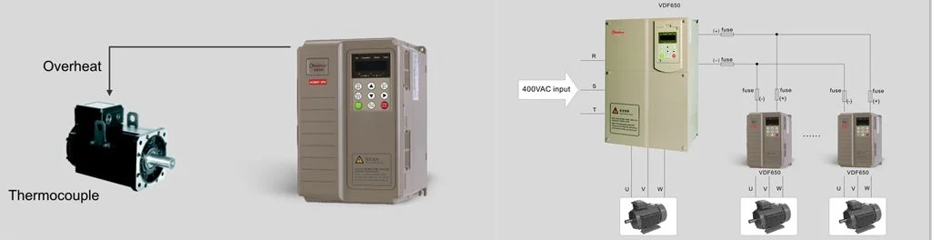 High Reliability Powerful Functions 11-18.5kw Three Phase to Three Phase Inverters Frequency Converter VFD