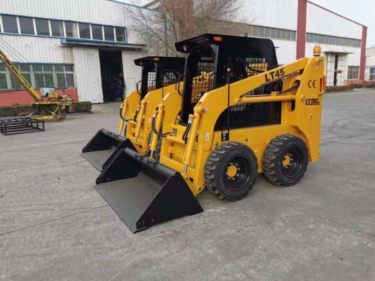 Ltmg Skid Loader Mini Skid Loader 500kg 700kg 850kg Compact Skid Steer Loader