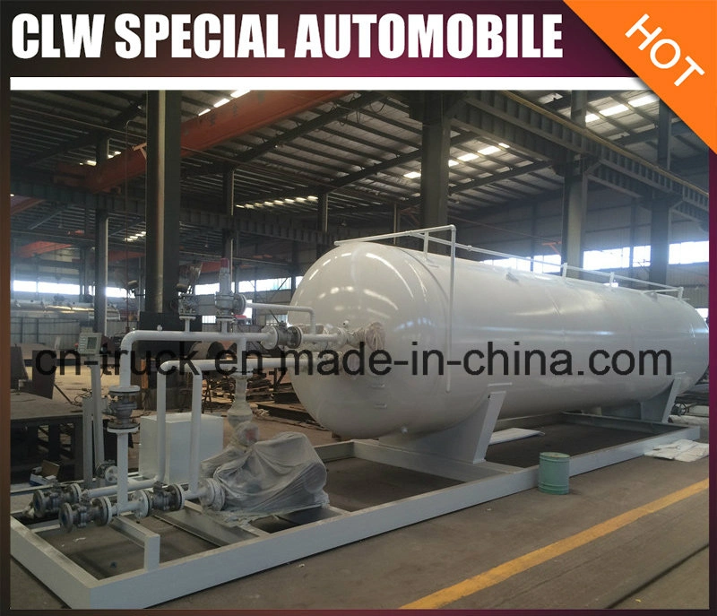 China Make Mobile 20000liters 8ton LPG Skid-Mounted Plant