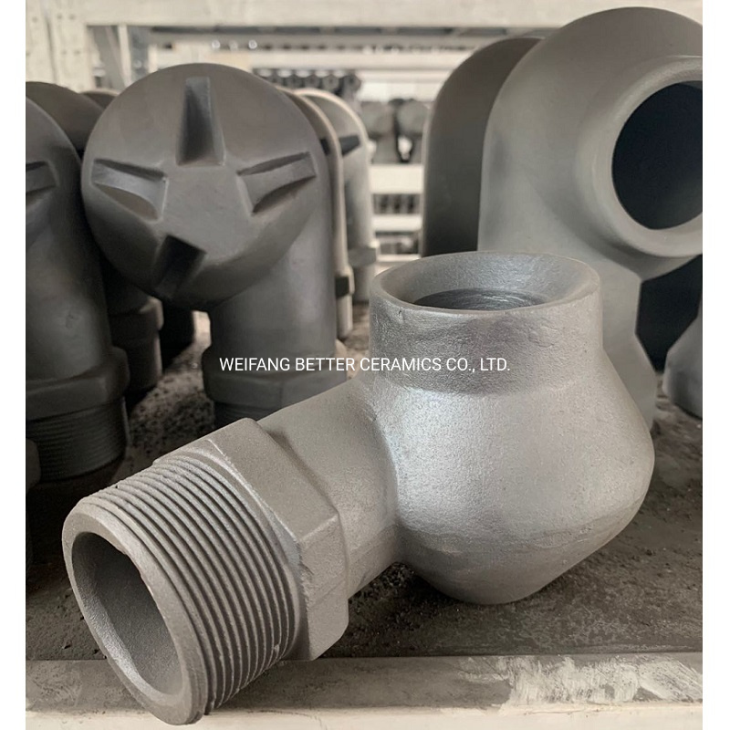 Sintering desulfurization equipment Sisic refractoy ceramic nozzle