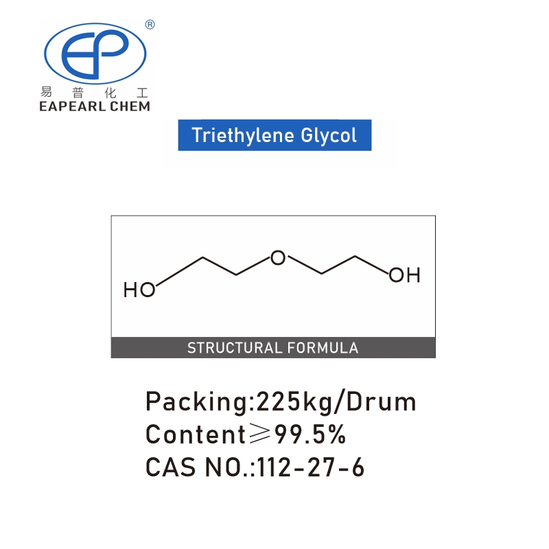 Industrial Quality CAS: 112-27-6 Triethylene Glycol 99.5% Teg for Sale