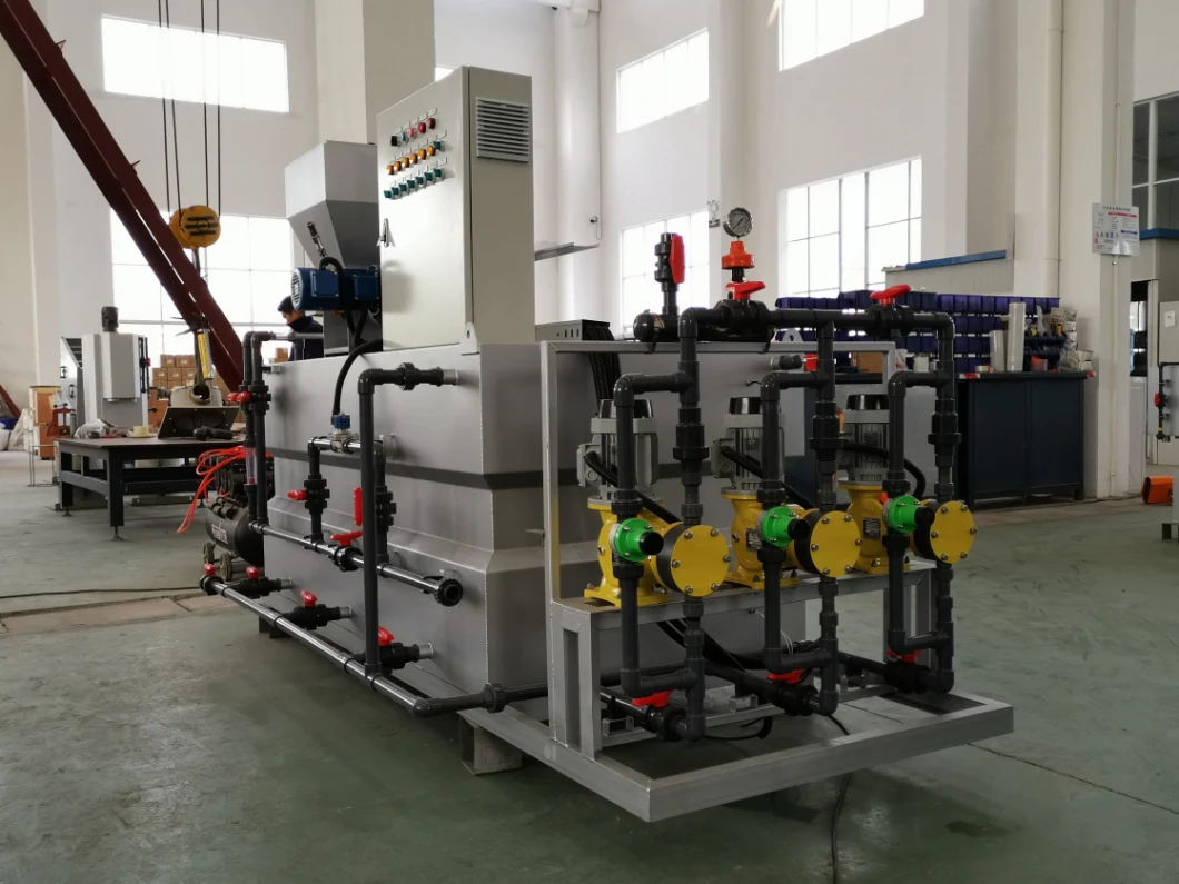 Chemical Polymer Mobile Water Treatment Dosing Skid