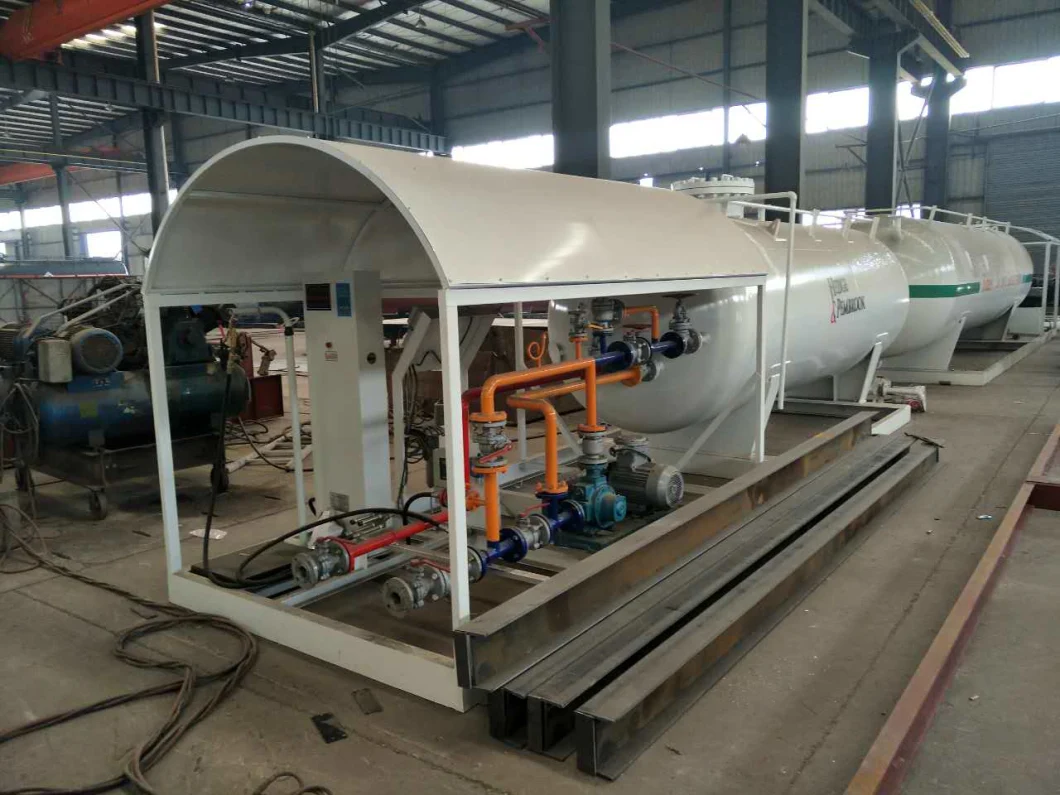 LPG Skid Station 10cbm 20cbm LPG Skid Tank Gas Station