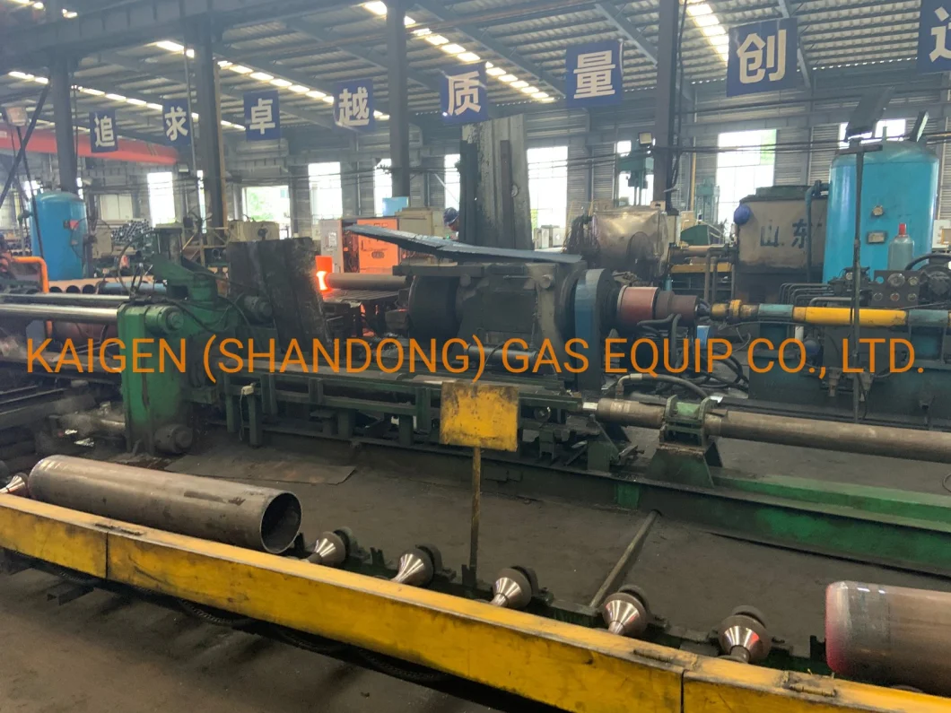 High Pressure Vessel Seamless Steel Argon Gas Cylinder with Cap and Valve