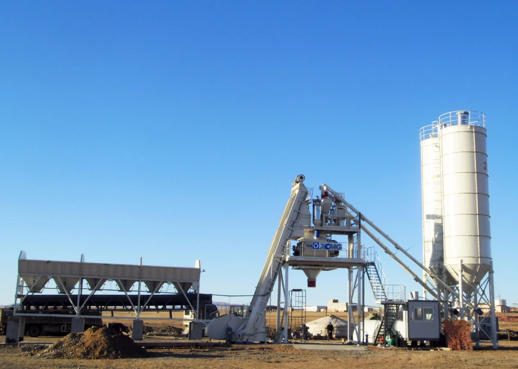 XCMG Hzs60 Concrete Mixing Plant 60m3 Small Stationary Concrete Batching Plant for Sale