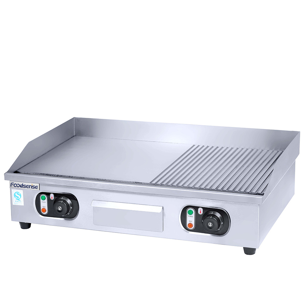 High Quality Commercial Kitchen Equipment Gas Griddle of LPG/Natural Gas