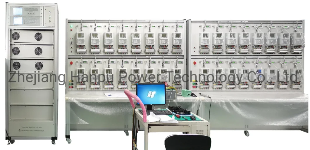 Three Phase Close-Link Energy Meter Test Bench with Isolated CT
