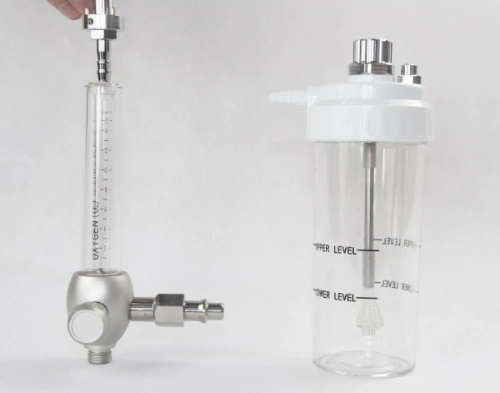 Brass Made Medical O2 Gas Regulator Oxygen Pressure Regulator with Gauge
