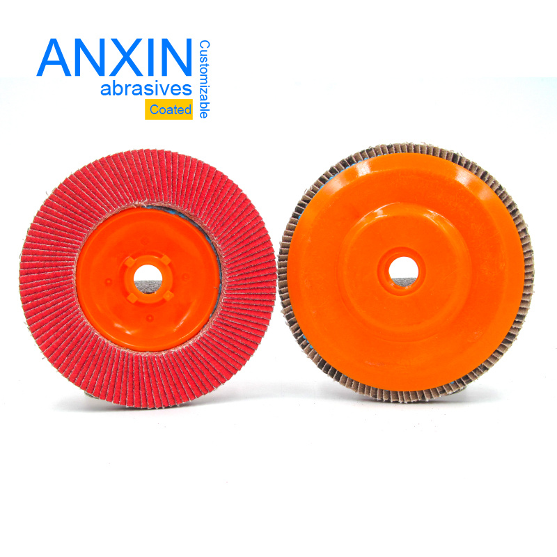 Ceramic Flap Disc with M16 Nylon Backing for Sharp Grinding
