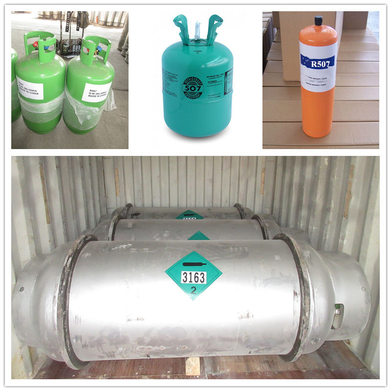 60L Packed Refilling Cylinder Refrigerant Gas R507/R507A